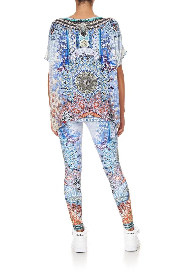 Women Extended Sizes Camilla Loose Fit Round Neck Tee Concubine Realm
