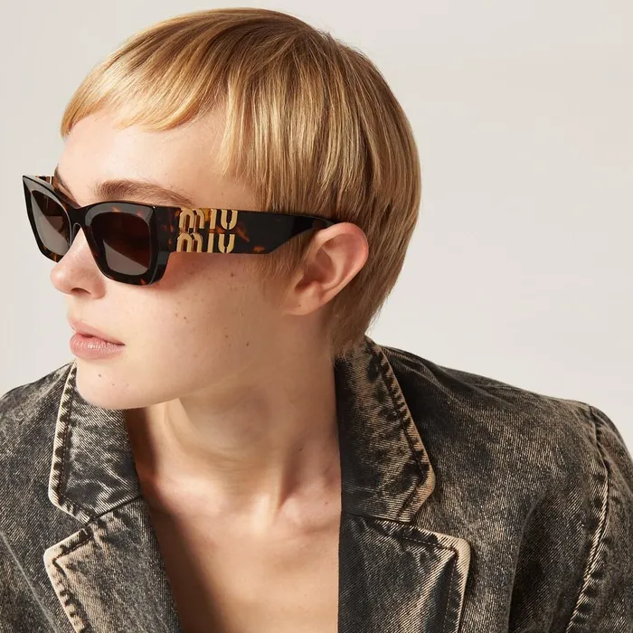 Women Eyewear Miu Miu Miu Glimpse Sunglasses Coffee Lenses Women Eyewear Miu Miu Miu Glimpse Sunglasses Coffee Lenses