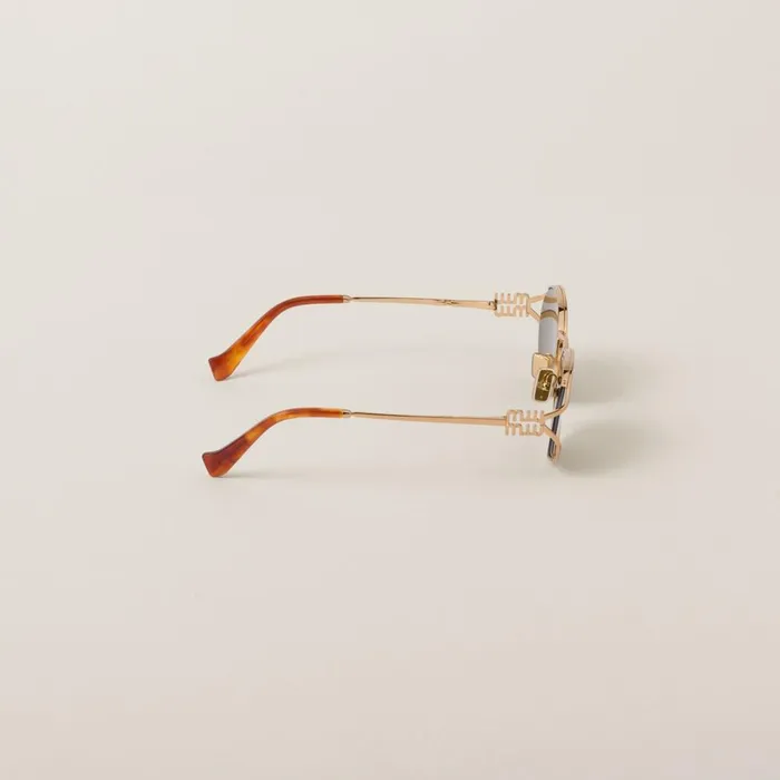 Women Eyewear Miu Miu Miu Miu Logo Sunglasses Loden Lenses Women Eyewear Miu Miu Miu Miu Logo Sunglasses Loden Lenses