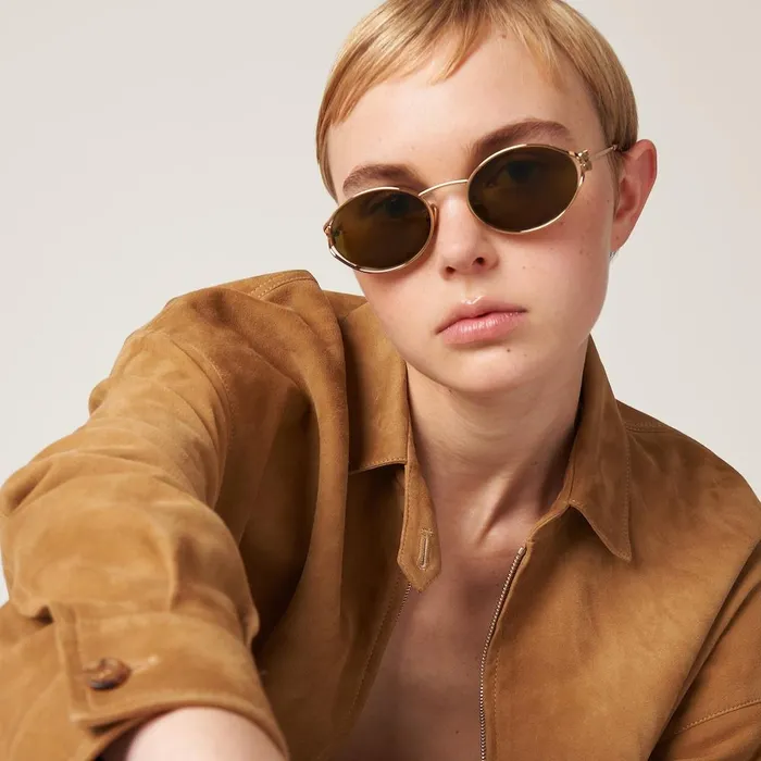 Women Eyewear Miu Miu Miu Miu Logo Sunglasses Loden Lenses Women Eyewear Miu Miu Miu Miu Logo Sunglasses Loden Lenses