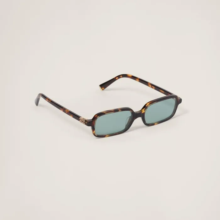 Women Eyewear Miu Miu Miu Regard Sunglasses Water Green Lenses Women Eyewear Miu Miu Miu Regard Sunglasses Water Green Lenses