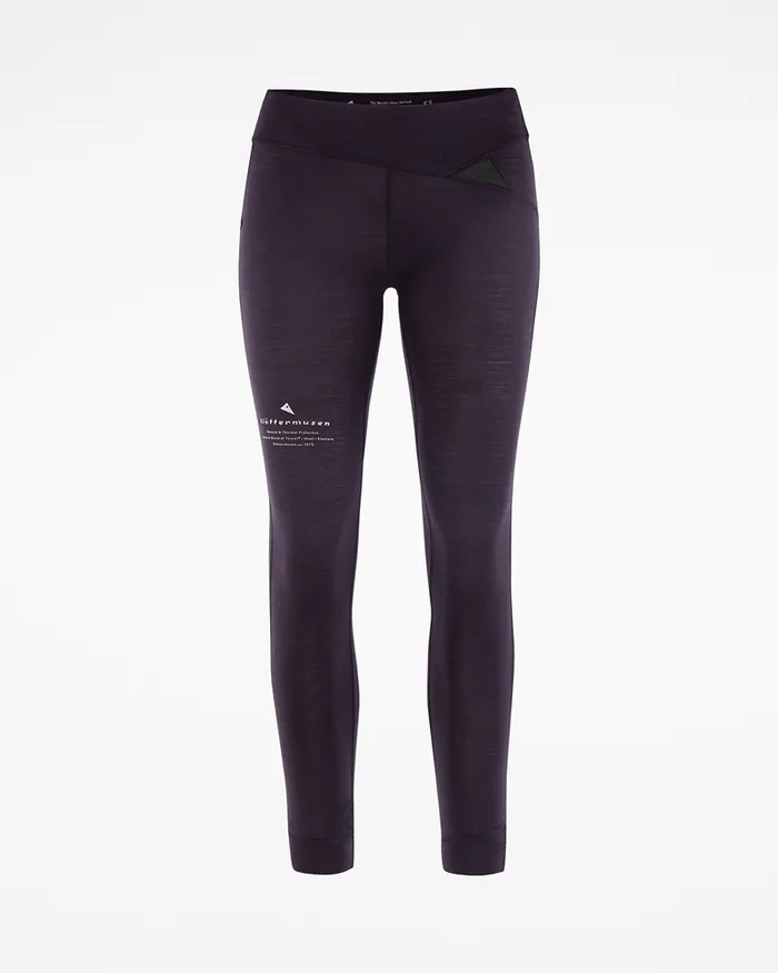 Women Fafne Activity Baselayer Pants Grape Klttermusen Pants