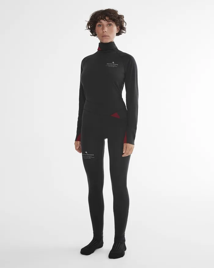 Women Fafne Activity Baselayer Pants Grape Klttermusen Pants