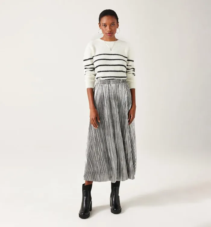 Women Fluffy Nautical Jumper 8211 Black Stripes Promod Jumpers And Cardigans Women Fluffy Nautical Jumper 8211 Black Stripes Promod Jumpers And Cardigans