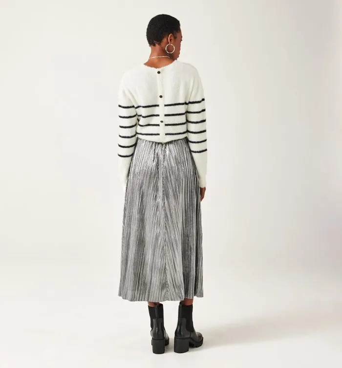 Women Fluffy Nautical Jumper 8211 Black Stripes Promod Jumpers And Cardigans Women Fluffy Nautical Jumper 8211 Black Stripes Promod Jumpers And Cardigans