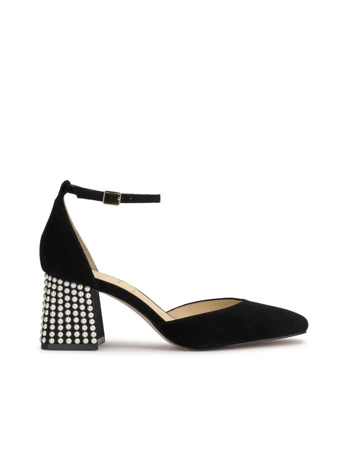 Women Fulian Block Heel Pump In Black Jessica Simpson Pumps