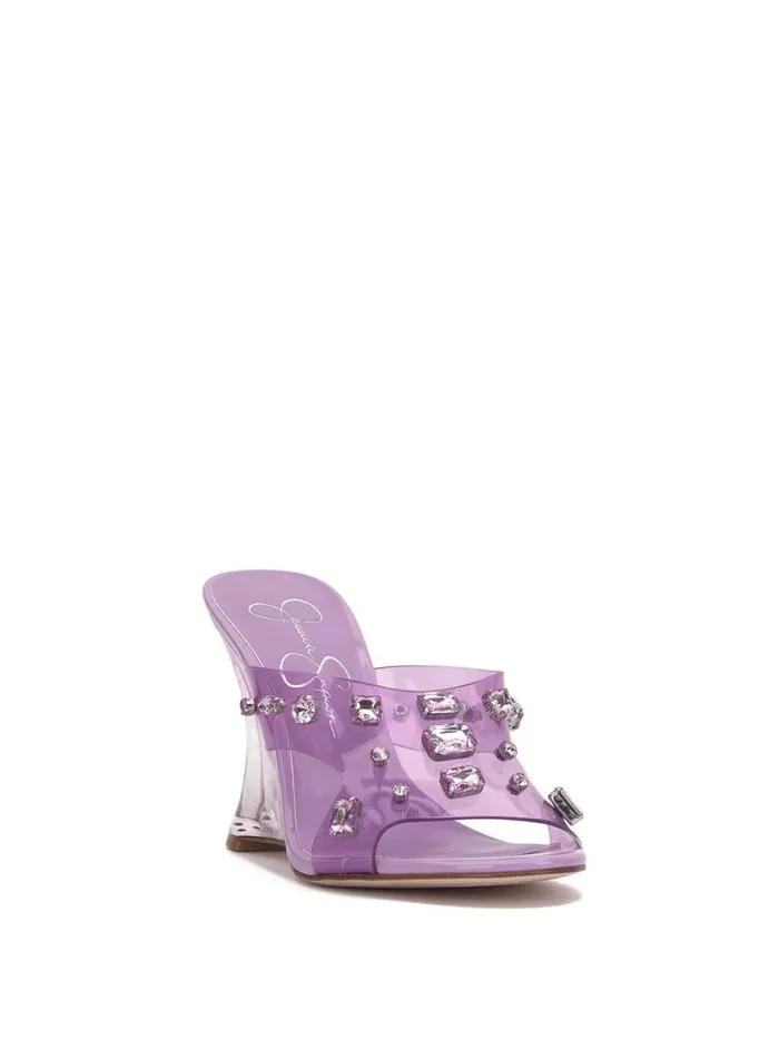 Women Ganisa Lucite Wedge In Orchid Jessica Simpson Wedges