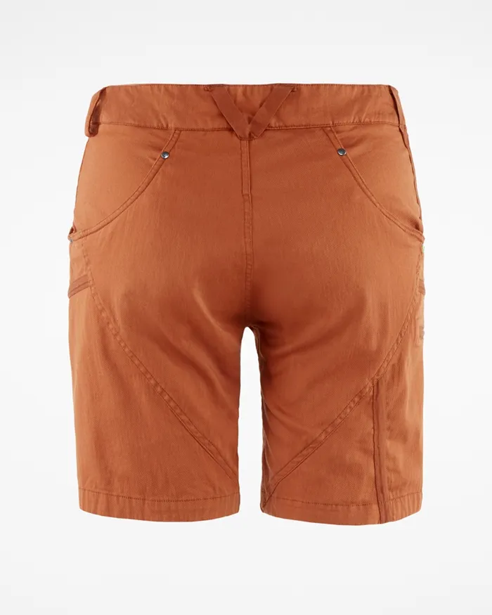Women Gefjon Performance Shorts Rust Klttermusen Shorts