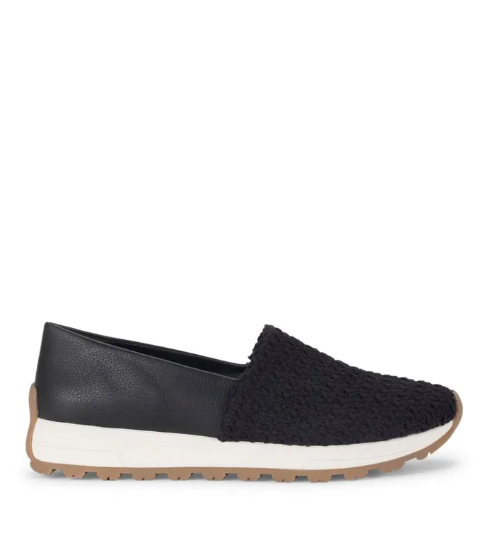 Women Gennie Slip On Black Crochet Baretraps Sneakers