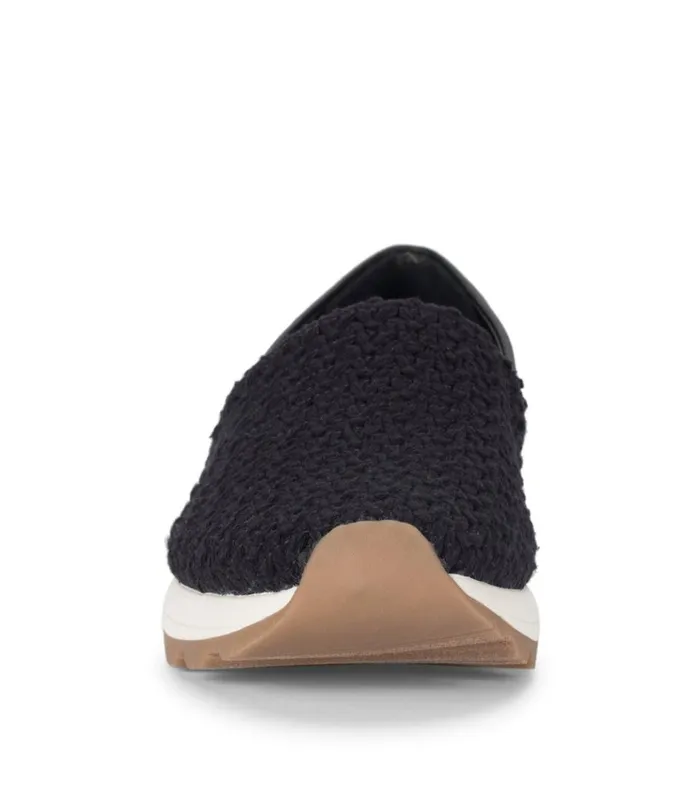 Women Gennie Slip On Black Crochet Baretraps Sneakers