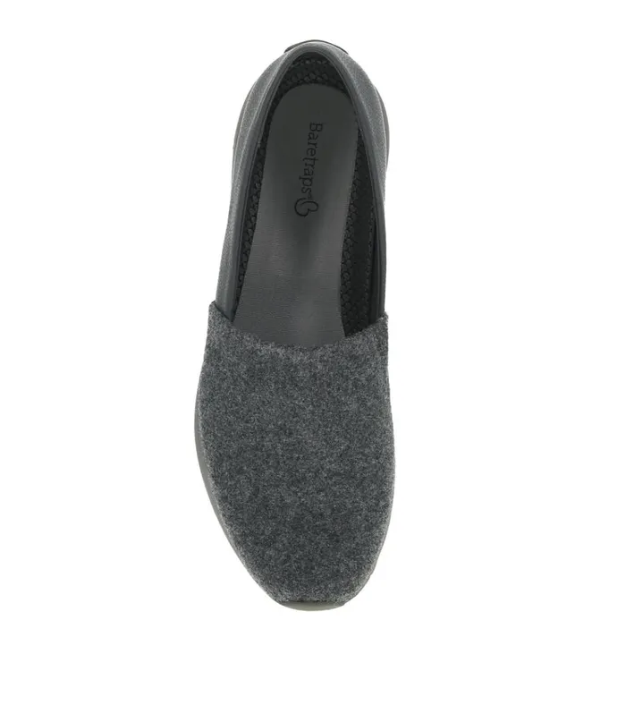 Women Gennie Slip On Dark Grey Baretraps Flats and Loafers