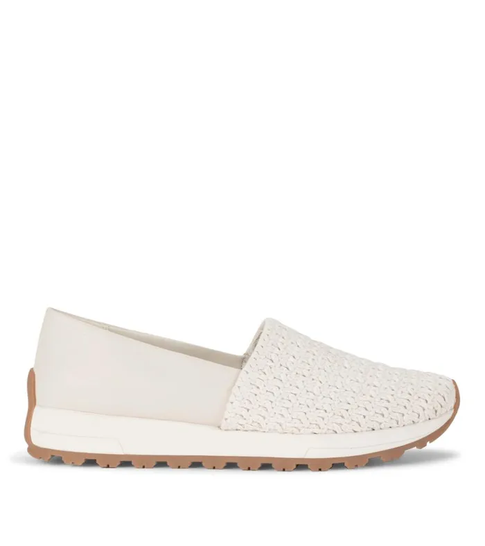 Women Gennie Slip On Natural Crochet Baretraps Flats and Loafers