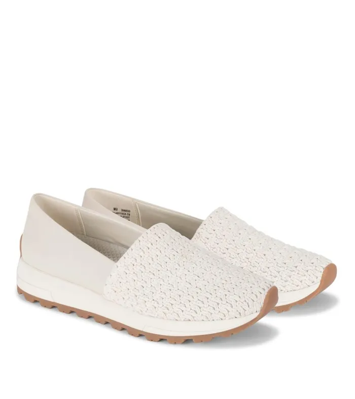 Women Gennie Slip On Natural Crochet Baretraps Flats and Loafers
