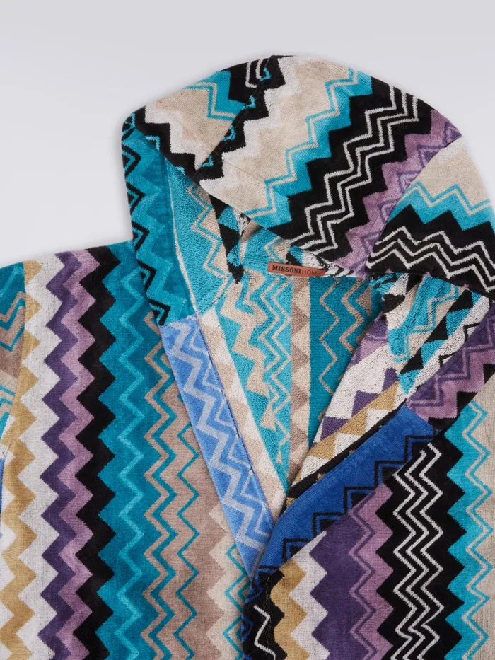 Women Giacomo Hooded Bathrobe Multicoloured Missoni Bathrobes