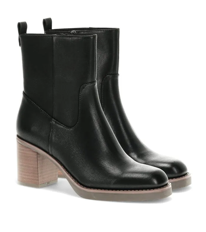Women Giana Heeled Midi Boot Black Baretraps Booties