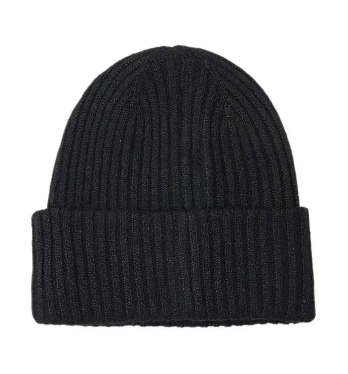 Women Glitzy Rib Knit Hat 8211 Black Promod Hats And Gloves Women Glitzy Rib Knit Hat 8211 Black Promod Hats And Gloves