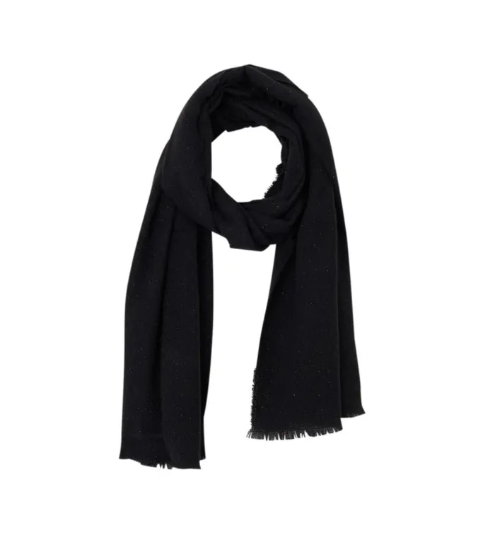 Women Glitzy Scarf 8211 Black Promod Scarves