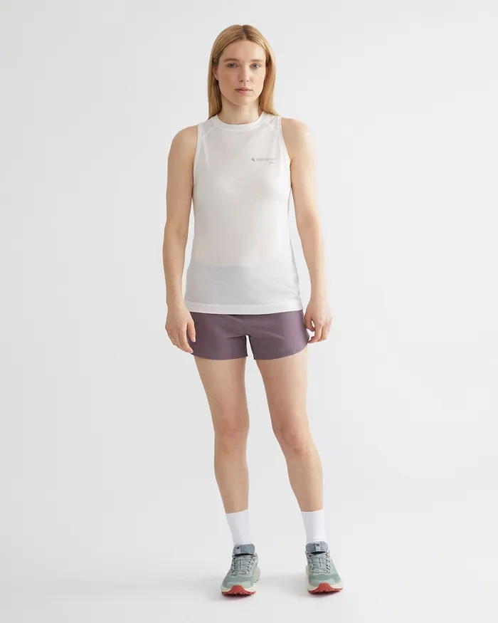 Women Groa Technical Tank Top Snow Klttermusen TShirts