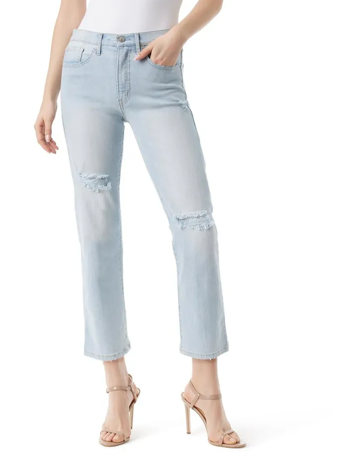 Women Harmony Straight High Rise Jean In Rejoice Jessica Simpson Bottoms