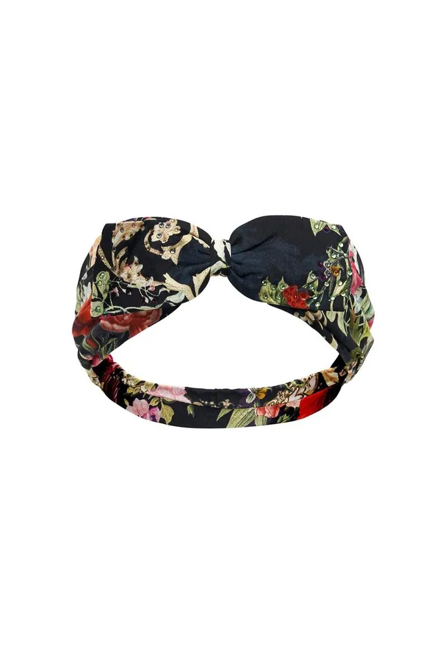 Women Hats And Hair Accessories Camilla Soft Headband With Bow Hampton Hive
