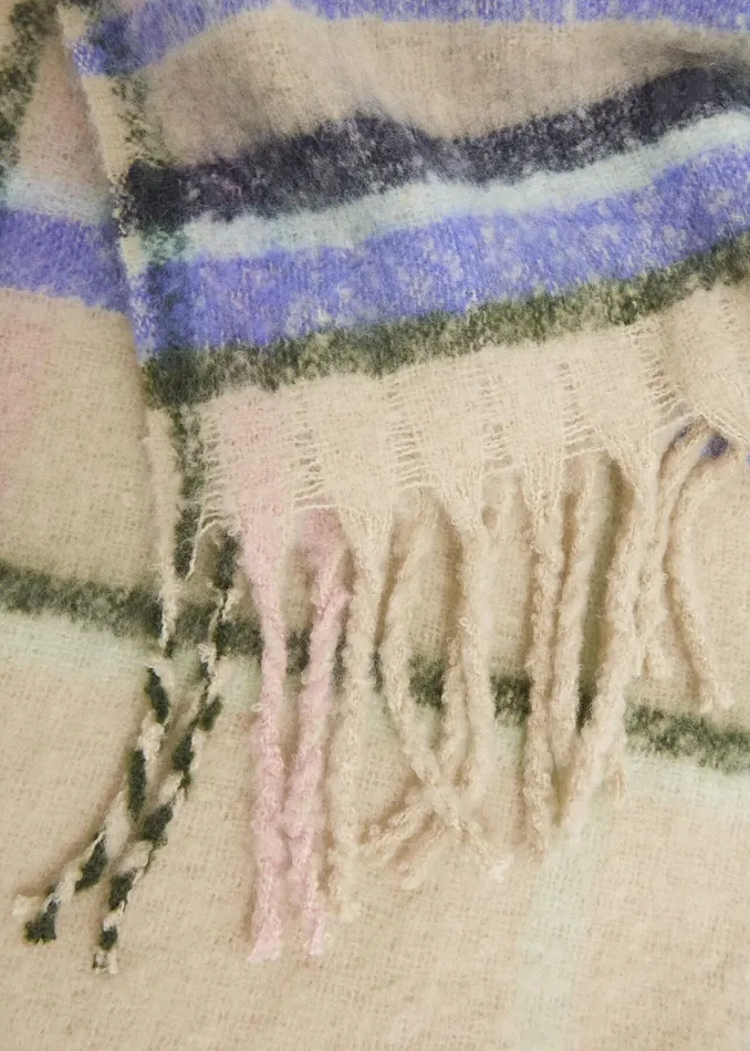 Women Helen Scarf Beige Multi Hobbs Scarves