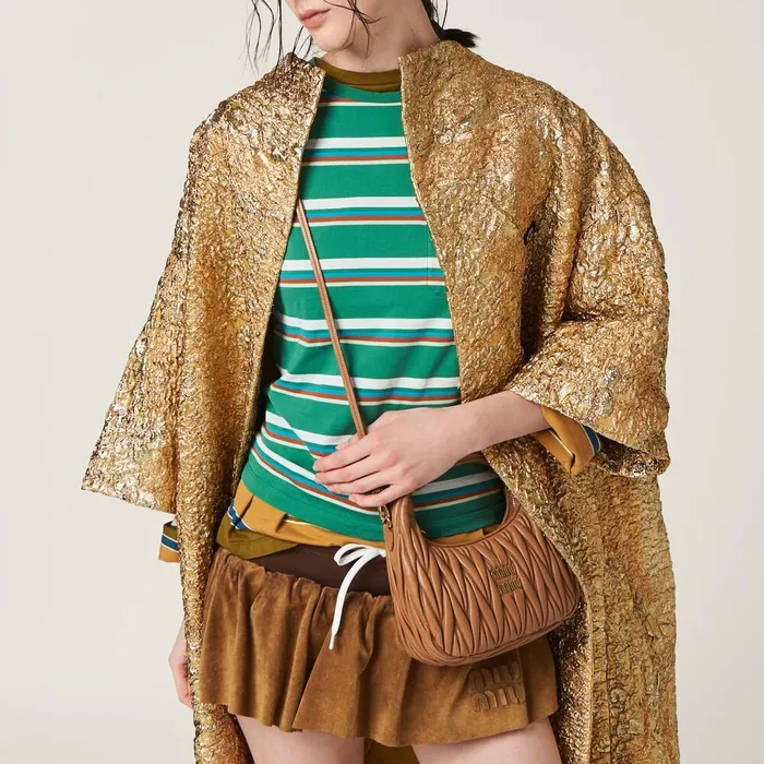 Women Hobo Bags Miu Miu Wander Matelass Nappa Leather Hobo Bag Caramel Women Hobo Bags Miu Miu Wander Matelass Nappa Leather Hobo Bag Caramel