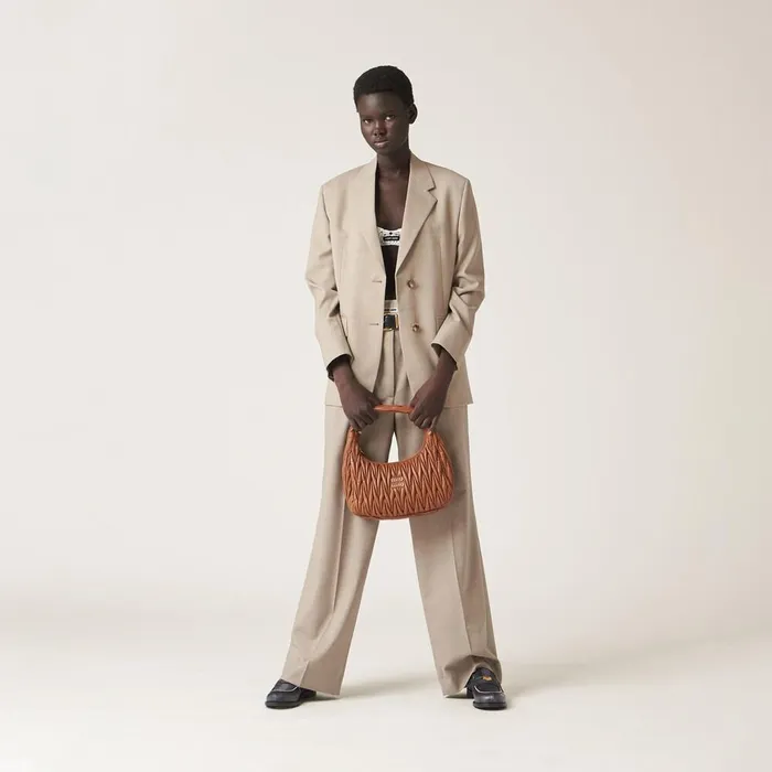 Women Hobo Bags Miu Miu Wander Matelass Nappa Leather Hobo Bag Cognac Women Hobo Bags Miu Miu Wander Matelass Nappa Leather Hobo Bag Cognac