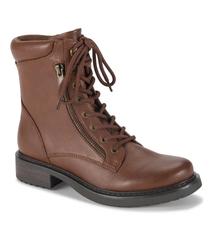 Women Holden Lace Up Bootie Brush Brown Baretraps Booties