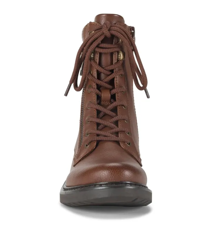 Women Holden Lace Up Bootie Brush Brown Baretraps Booties