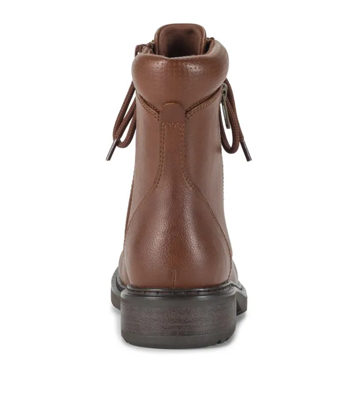 Women Holden Lace Up Bootie Brush Brown Baretraps Booties