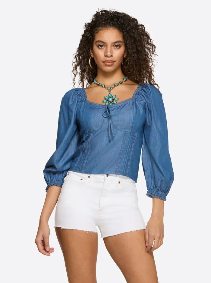 Women Illona Bustier Top In Premium Jessica Simpson Tops and Tees