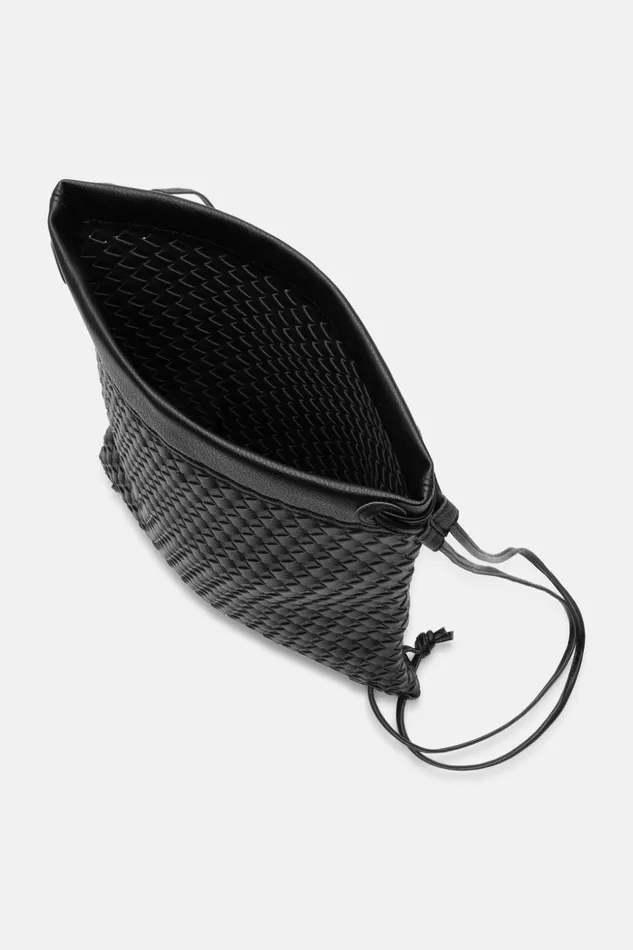 Women Ilse Jacobsen Backpacks String Backpack 8211 Black Gun Metal Women Ilse Jacobsen Backpacks String Backpack 8211 Black Gun Metal