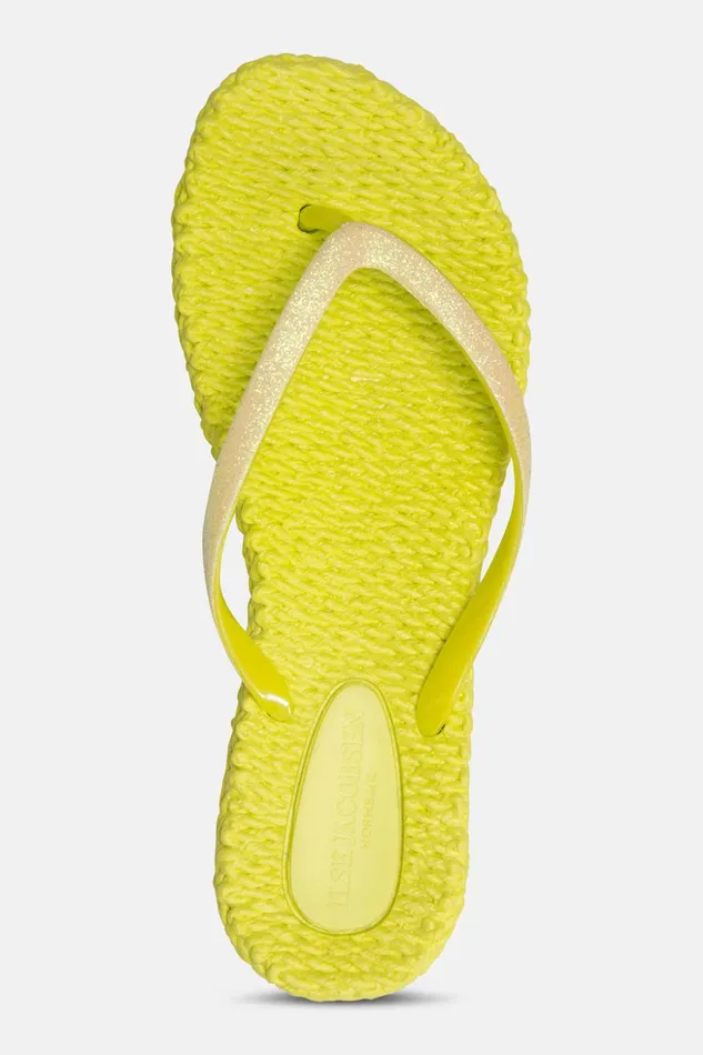 Women Ilse Jacobsen Flip Flops Flip Flop With Glitter 8211 Lime Women Ilse Jacobsen Flip Flops Flip Flop With Glitter 8211 Lime