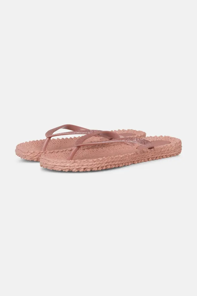 Women Ilse Jacobsen Flip Flops Flip Flop With Glitter 8211 Misty Rose