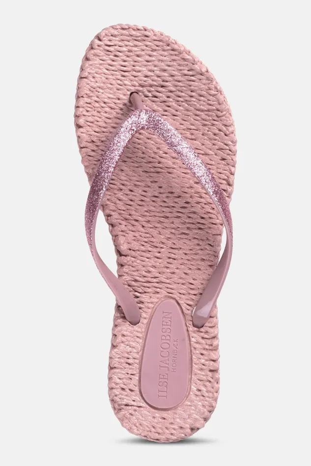 Women Ilse Jacobsen Flip Flops Flip Flop With Glitter 8211 Misty Rose Women Ilse Jacobsen Flip Flops Flip Flop With Glitter 8211 Misty Rose