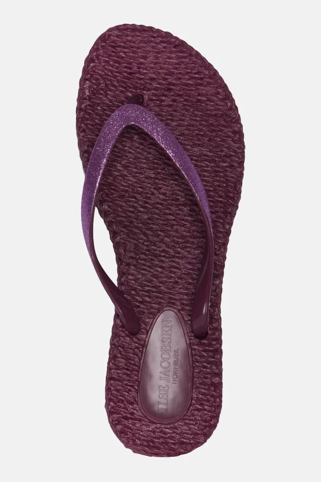 Women Ilse Jacobsen Flip Flops Flip Flop With Glitter 8211 Rubino Women Ilse Jacobsen Flip Flops Flip Flop With Glitter 8211 Rubino