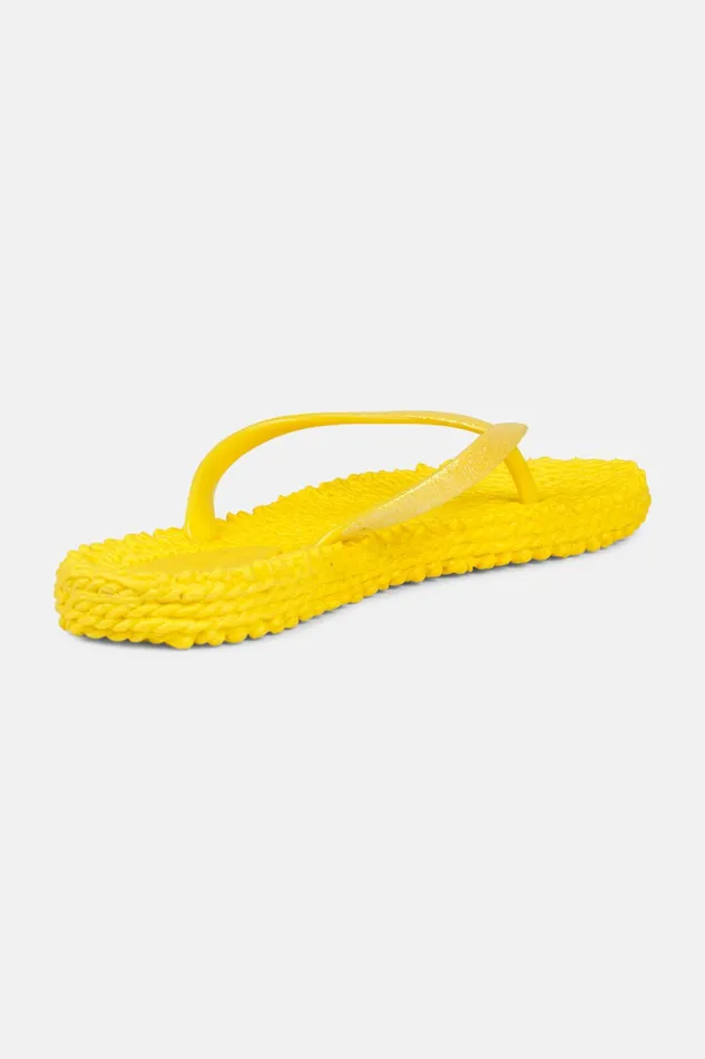 Women Ilse Jacobsen Flip Flops Flip Flop With Glitter 8211 Yellow Women Ilse Jacobsen Flip Flops Flip Flop With Glitter 8211 Yellow