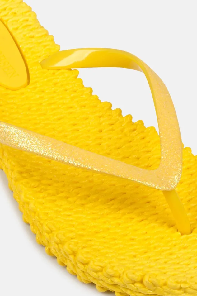 Women Ilse Jacobsen Flip Flops Flip Flop With Glitter 8211 Yellow Women Ilse Jacobsen Flip Flops Flip Flop With Glitter 8211 Yellow