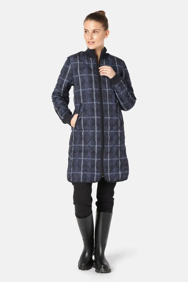 Women Ilse Jacobsen Jackets And Coats Padded Coat 8211 True Navy