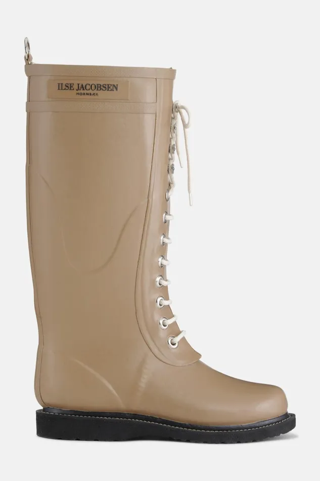 Women Ilse Jacobsen Rainboots Long Long Rubber Boots 8211 Otter