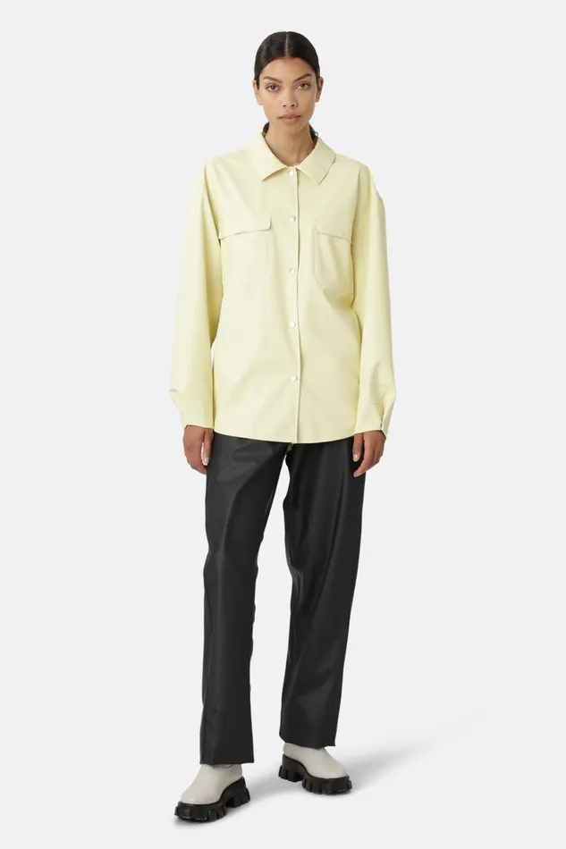Women Ilse Jacobsen Raincoats Rain Jacket 8211 Flan Yellow
