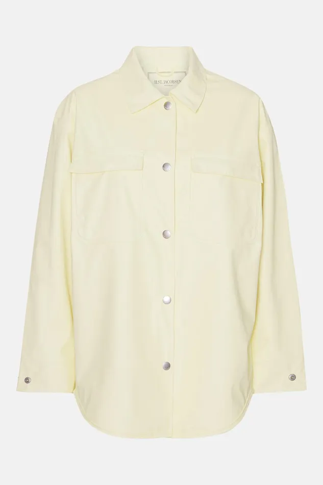 Women Ilse Jacobsen Raincoats Rain Jacket 8211 Flan Yellow Women Ilse Jacobsen Raincoats Rain Jacket 8211 Flan Yellow