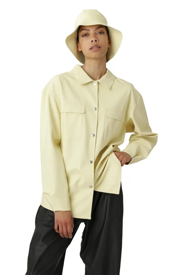Women Ilse Jacobsen Raincoats Rain Jacket 8211 Flan Yellow Women Ilse Jacobsen Raincoats Rain Jacket 8211 Flan Yellow