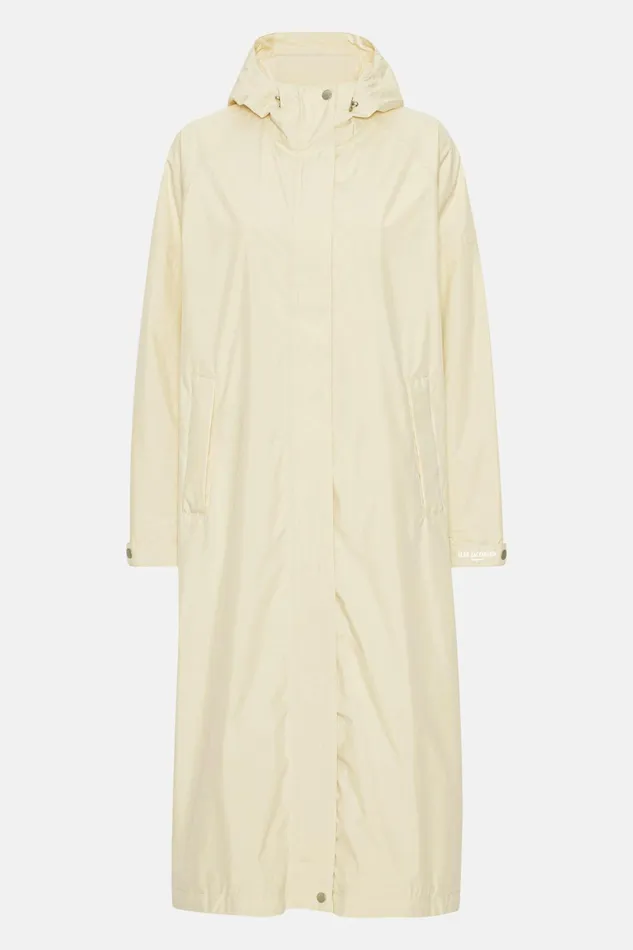 Women Ilse Jacobsen Raincoats Raincoat 8211 Bleached Sand Women Ilse Jacobsen Raincoats Raincoat 8211 Bleached Sand