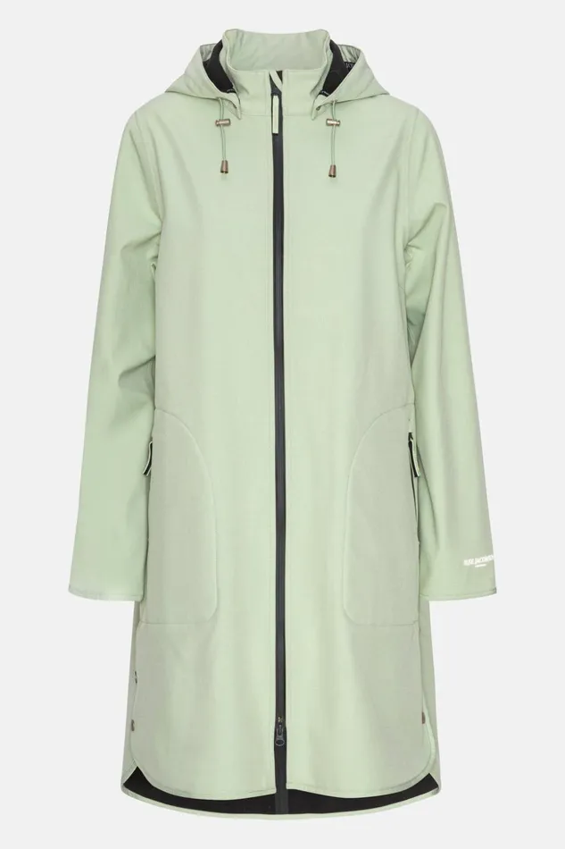 Women Ilse Jacobsen Raincoats Raincoat 8211 Bok Choy