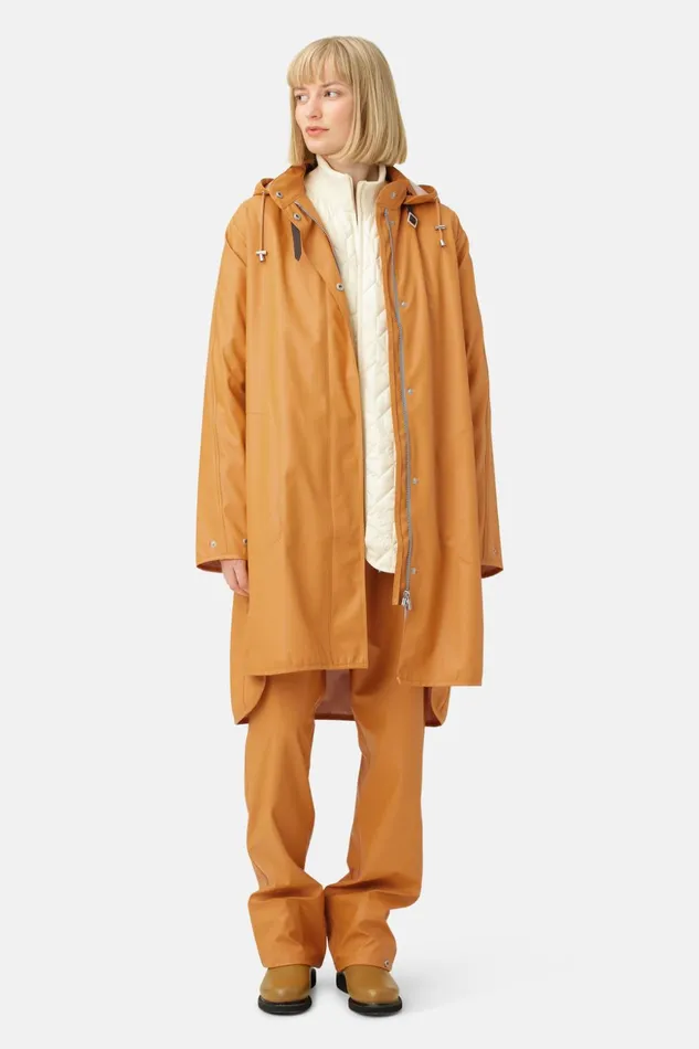 Women Ilse Jacobsen Raincoats Raincoat 8211 Golden Nugget