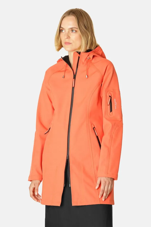 Women Ilse Jacobsen Raincoats Raincoat 8211 Hot Orange