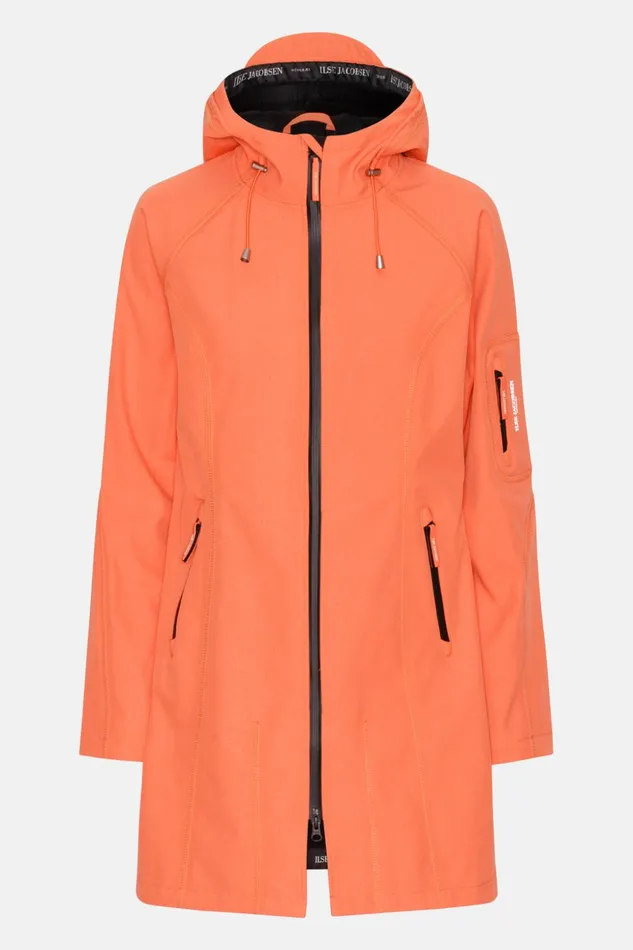 Women Ilse Jacobsen Raincoats Raincoat 8211 Hot Orange