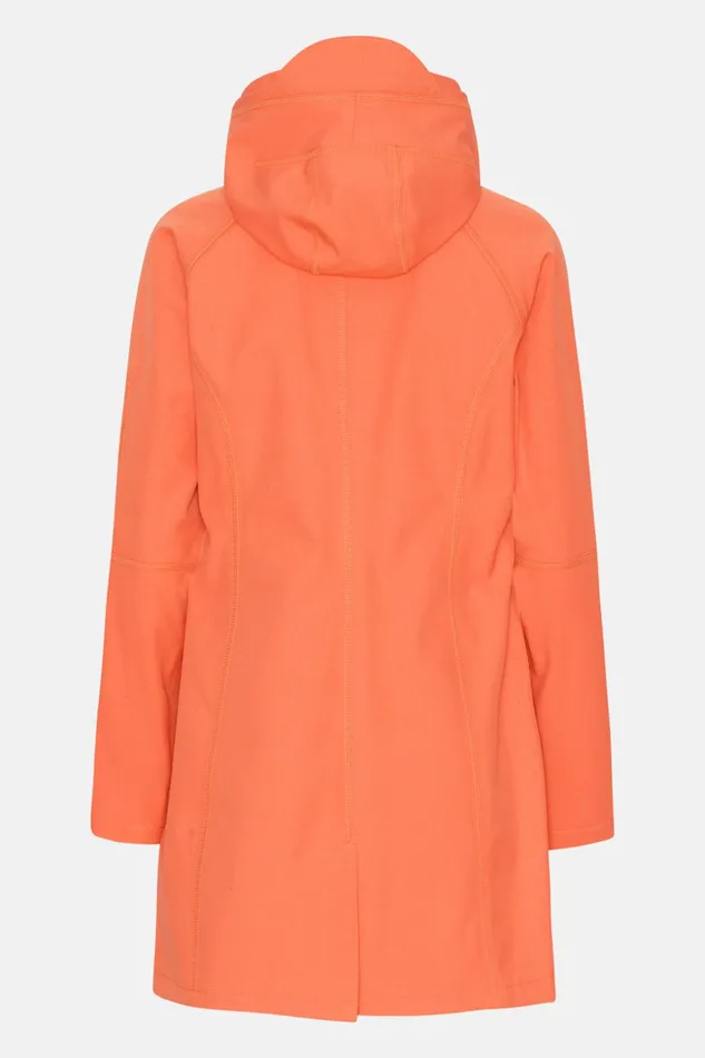 Women Ilse Jacobsen Raincoats Raincoat 8211 Hot Orange