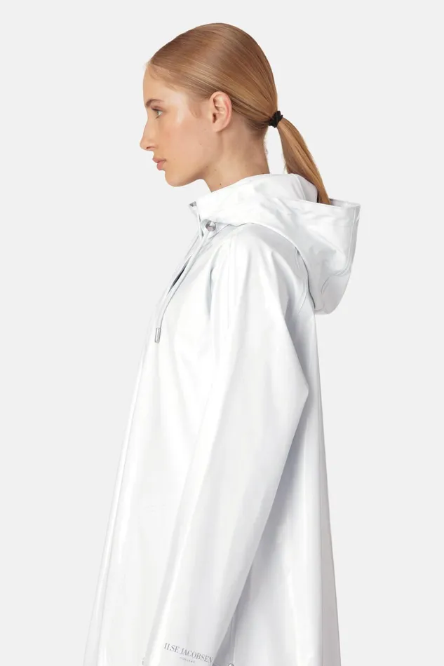 Women Ilse Jacobsen Raincoats Raincoat 8211 Illusion Blue
